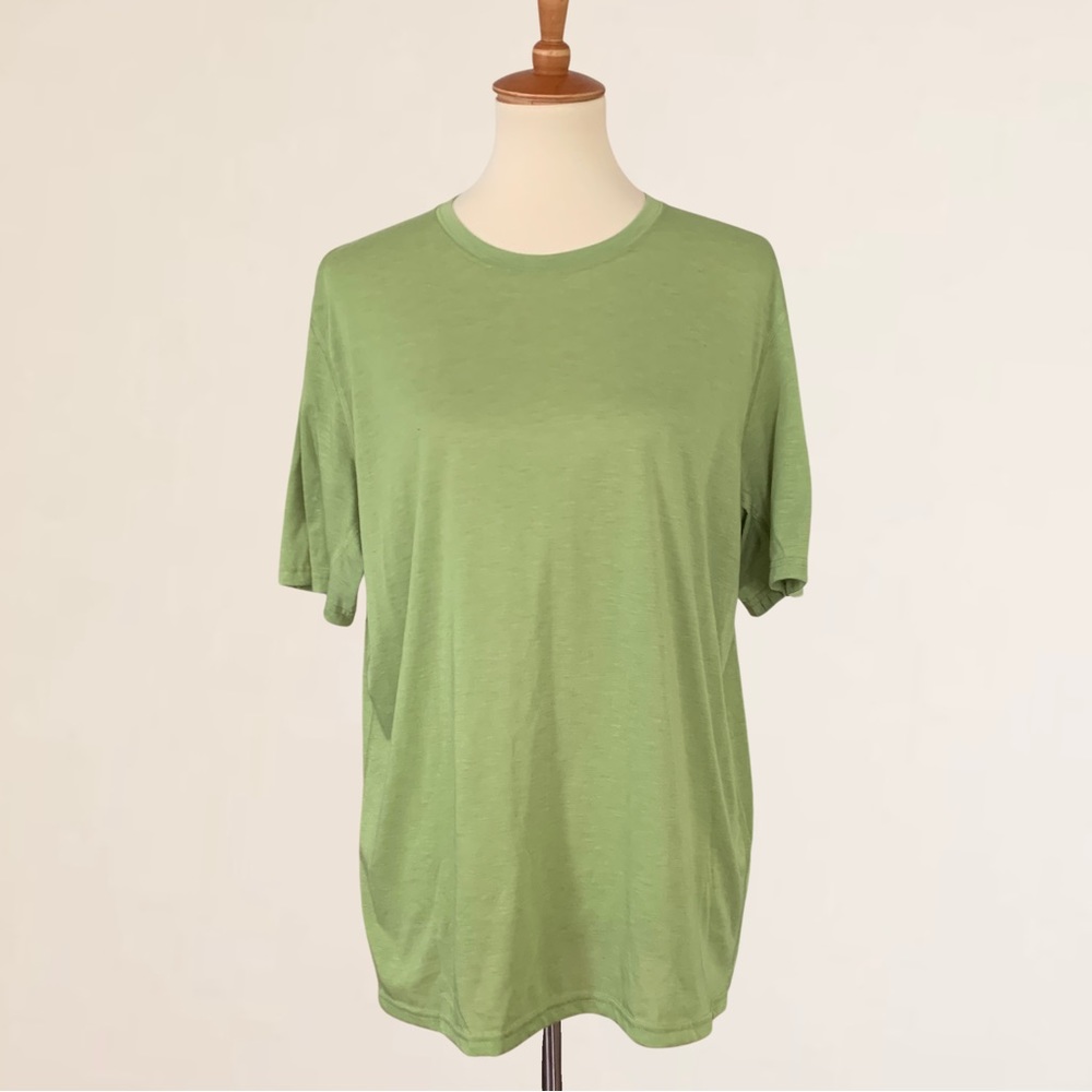 Patagonia Capilene Cool Trail Short Sleeve Tee Green Size Large
